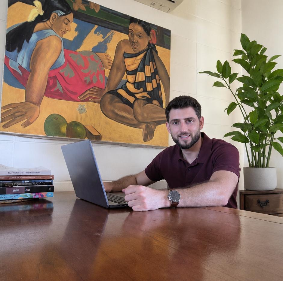 Franco Tamburini en una sesión de coaching ontológico